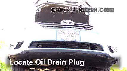 2011 Toyota Avalon 3.5L V6 Oil Change Oil and Oil Filter