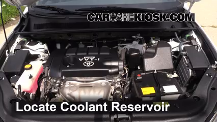 2011 Toyota RAV4 Sport 2.5L 4 Cyl. Coolant (Antifreeze) Check Coolant Level