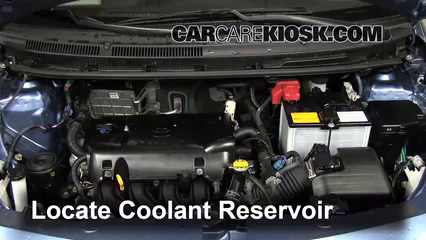 2011 Toyota Yaris 1.5L 4 Cyl. Sedan Coolant (Antifreeze) Fix Leaks