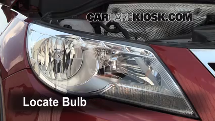 Headlight Bulb Replacement: 2011 Volkswagen Tiguan SE 2.0L 4 Cyl
