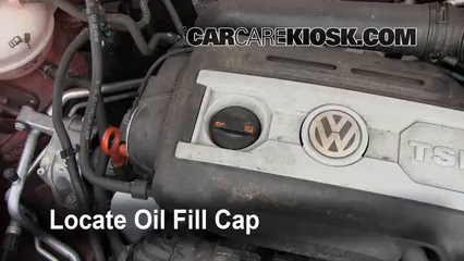 Oil & Filter Change 2011 Volkswagen Tiguan SE 2.0L 4 Cyl. Turbo