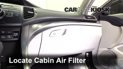 Cabin Filter Replacement Acura Tsx 2009 2014 2012 Acura Tsx 2 4