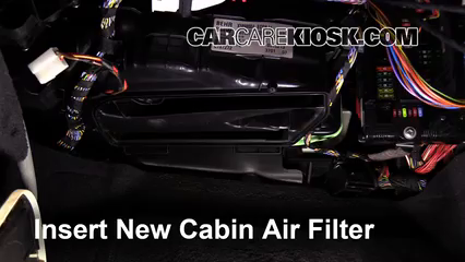 2012 bmw 5 series cabin air filter replacement