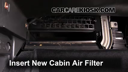 Cabin Filter Replacement: Cadillac SRX 2010-2016 - 2012 Cadillac SRX ...