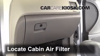 Cabin Filter Replacement Chevrolet Traverse 2009 2017 2012