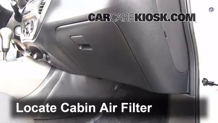 Cabin Filter Replacement: Nissan Juke 2011-2017 - 2012 ... 2011 nissan juke replacement fuse box door 