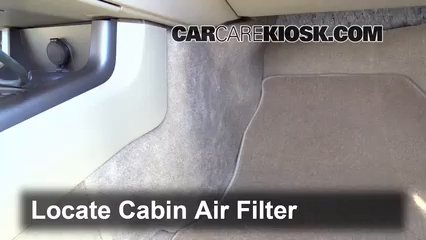 Cabin Filter Replacement Nissan Murano 2009 2014 2012 Nissan