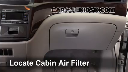 Nissan Cabin Air Filter For Nissan Quest 2011 2017 Air Filters Car