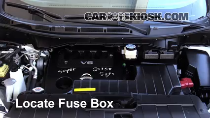 Replace A Fuse 2011 2017 Nissan Quest 2012 Nissan Quest Sv 3 5l V6