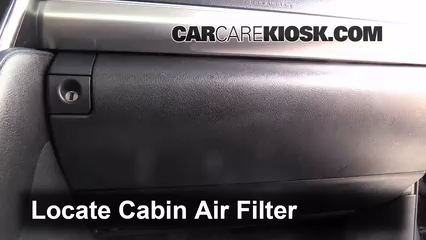 2012 Camry cabin air filter