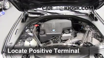 2012 BMW 528i xDrive 2.0L 4 Cyl. Turbo Battery Jumpstart