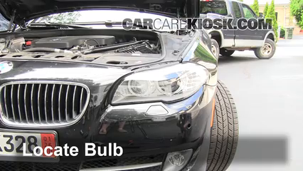2012 BMW 528i xDrive 2.0L 4 Cyl. Turbo Luces Luz de giro delantera (reemplazar foco)