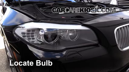 2012 BMW 550i xDrive 4.4L V8 Turbo Luces Luz de marcha diurna (reemplazar foco)