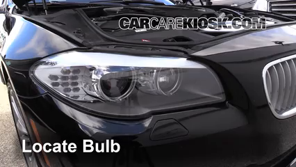 2012 BMW 550i xDrive 4.4L V8 Turbo Luces Luz de estacionamiento (reemplazar foco)