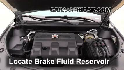 2012 Cadillac SRX Luxury 3.6L V6 FlexFuel Brake Fluid