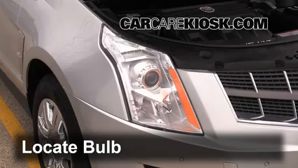 2012 Cadillac SRX Luxury 3.6L V6 FlexFuel Lights Turn Signal - Front (replace bulb)