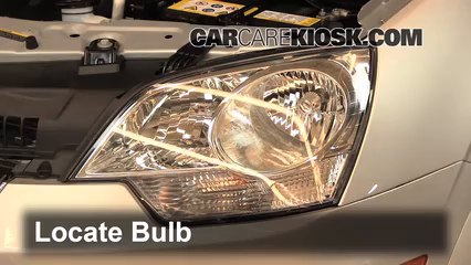 2012 Chevrolet Captiva Sport LTZ 3.0L V6 FlexFuel Lights Headlight (replace bulb)
