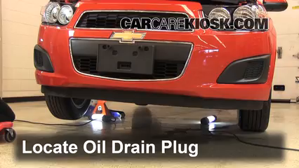 2012 Chevrolet Sonic LT 1.8L 4 Cyl. Sedan Oil Change Oil and Oil Filter