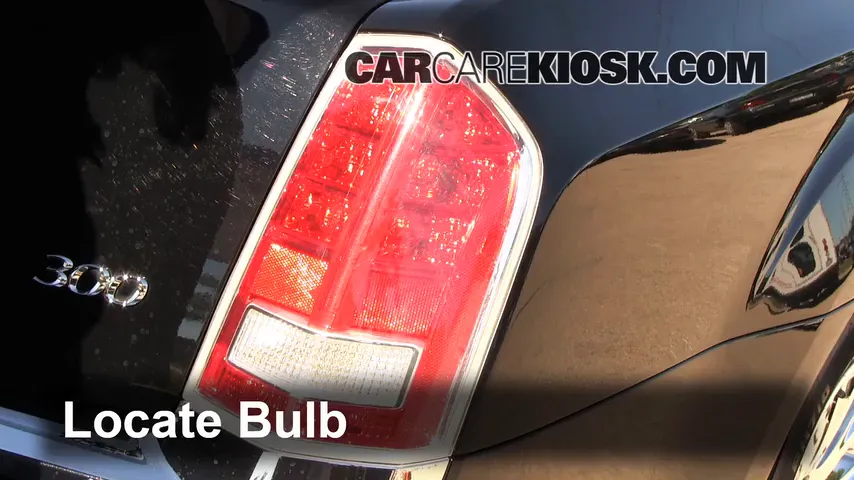 Reverse Light Replacement 2012 Chrysler 300 Limited 3.6L V6