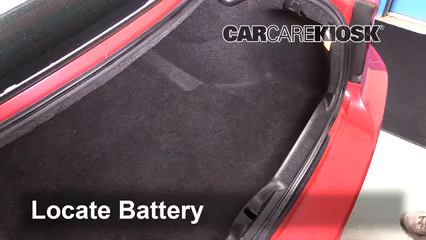 2012 Dodge Charger RT 5.7L V8 Batería Limpiar batería y terminales