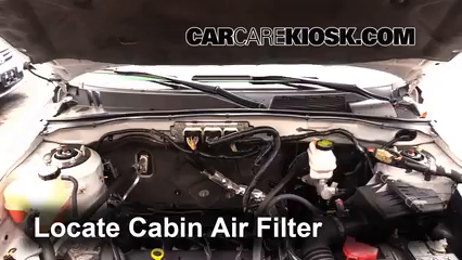 2012 Ford Escape XLT 2.5L 4 Cyl. Filtre à air (intérieur)