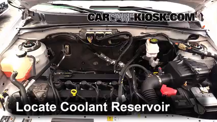 2012 Ford Escape XLT 2.5L 4 Cyl. Antigel (Liquide de Refroidissement) Vérifiez le niveau d'antigel