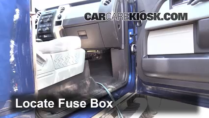 2012 Ford F-150 XLT 5.0L V8 FlexFuel Crew Cab Pickup Fusible (intérieur) Contrôle
