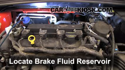 2012 Ford Focus SE 2.0L 4 Cyl. Sedan Brake Fluid Add Fluid