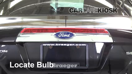 3rd Brake Light Bulb Replacement on a 2012 Ford Fusion SEL 3.0L V6 FlexFuel