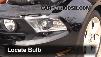 2012 Ford Mustang GT 5.0L V8 Coupe Éclairage Feu de jour (remplacer l'ampoule)