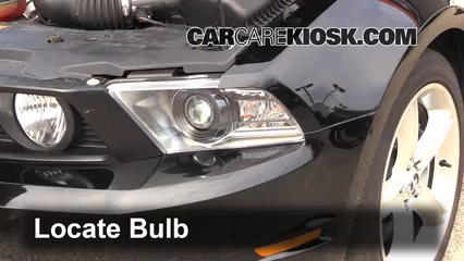 2012 Ford Mustang GT 5.0L V8 Coupe Luces Luz de estacionamiento (reemplazar foco)