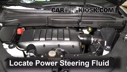 2012 GMC Acadia SLE 3.6L V6 Fluid Leaks Power Steering Fluid (fix leaks)