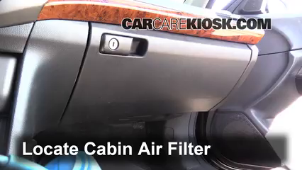 2012 Honda Accord EX-L 3.5L V6 Sedan Air Filter (Cabin)