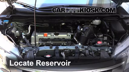2012 Honda CR-V EX-L 2.4L 4 Cyl. Líquido limpiaparabrisas Agregar líquido