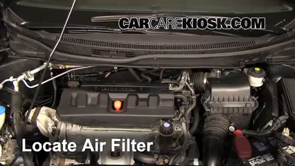 Air Filter How To 2012 2015 Honda Civic 2012 Honda Civic Ex L 1 8l 4 Cyl Sedan
