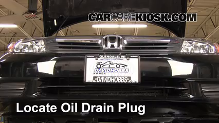 2012 Honda Civic EX-L 1.8L 4 Cyl. Sedan Oil Change Oil and Oil Filter