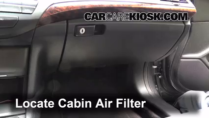 2012 Honda Crosstour EX-L 3.5L V6 Air Filter (Cabin)
