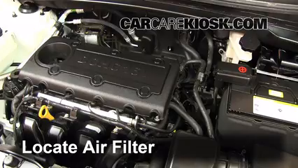2012 Hyundai Tucson Limited 2.4L 4 Cyl. Air Filter (Engine)