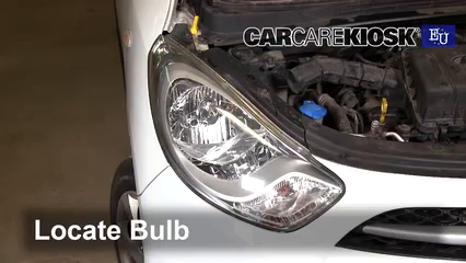 2012 Hyundai i10 Era 1.1L 4 Cyl. Lights Parking Light (replace bulb)