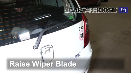 2012 Hyundai i10 Era 1.1L 4 Cyl. Windshield Wiper Blade (Rear)