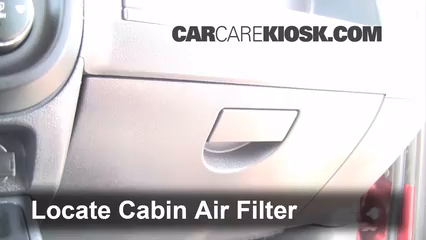 Cabin Air Filter Replacement: 2012 Jeep Patriot Sport  4 Cyl.