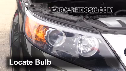 2012 Kia Sorento EX 3.5L V6 Lights Highbeam (replace bulb)