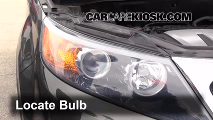 2012 Kia Sorento EX 3.5L V6 Éclairage Feux de croisement (remplacer l'ampoule)