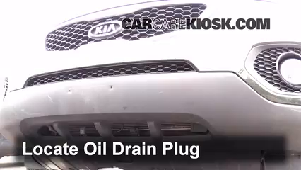 2012 Kia Sorento EX 3.5L V6 Huile Changer l'huile et le filtre à huile
