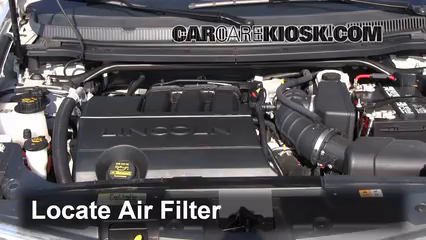 2012 Lincoln MKT 3.7L V6 Filtre à air (moteur)