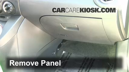 Cabin Air Filter Replacement: 2012 Mazda 2 Touring 1.5L 4 Cyl