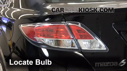 2012 Mazda 6 i 2.5L 4 Cyl. Lights Reverse Light (replace bulb)
