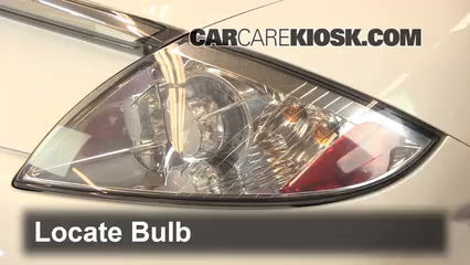 2012 Mitsubishi Eclipse GS Sport 2.4L 4 Cyl. Lights Reverse Light (replace bulb)
