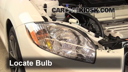 2012 Mitsubishi Eclipse GS Sport 2.4L 4 Cyl. Luces Luz de estacionamiento (reemplazar foco)