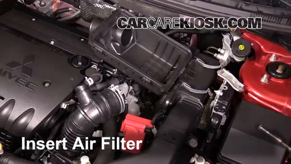 Mitsubishi lancer MK10 2.0 di-d origine mann spin sur moteur filtre à carburant service